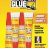 Super Glue, 0.07 Oz, Package Of 4