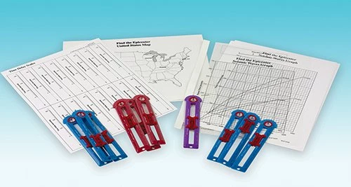 Find The Epicenter Of An Earthquake—Student Activity Kit 1 Find The Epicenter Of An Earthquake—Student Activity Kit