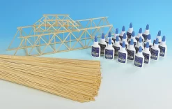 Balsa Bridge Construction Set