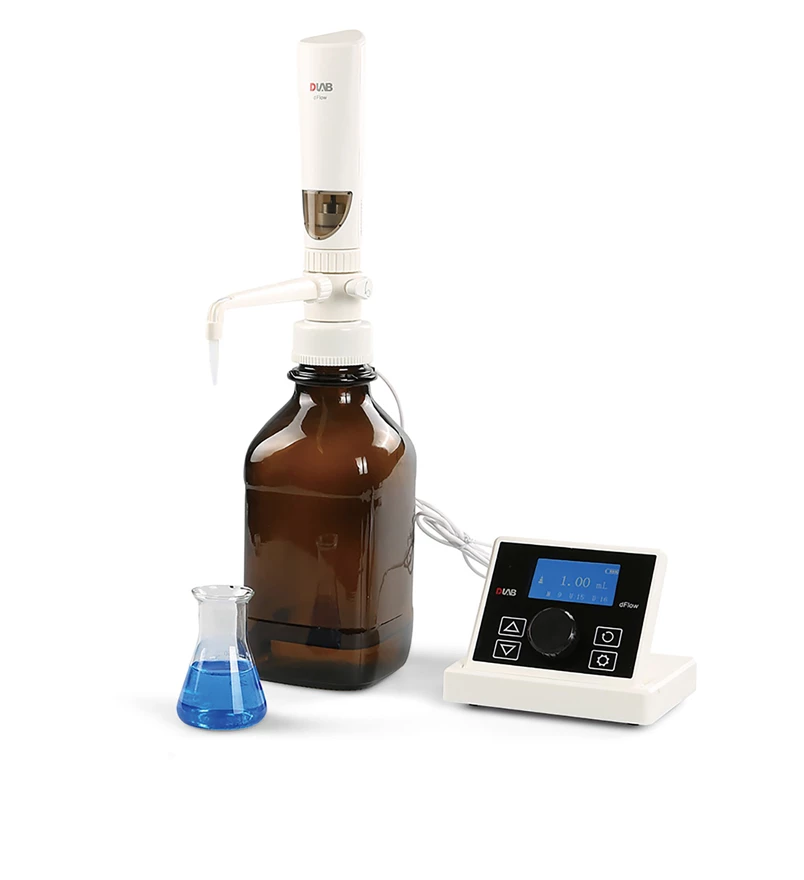 DFlow™ Digital Bottle Top Dispenser, 0.1–99.99 ML 1 DFlow™ Digital Bottle Top Dispenser, 0.1–99.99 ML