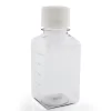 Bottle, Square PET, 250 ML, With HDPE Cap