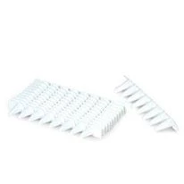 Bio-Rad 0.2 Ml 8-Tube PCR Strips Without Caps (LowProfile, White)