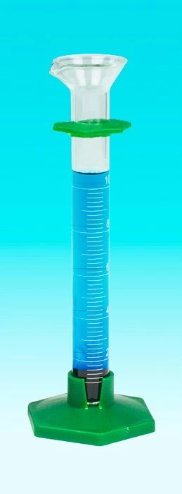 Graduated Cylinders, Borosilicate Glass With A Plastic Base