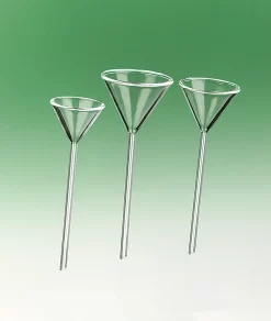 Funnels, Long Stem, Borosilicate Glass