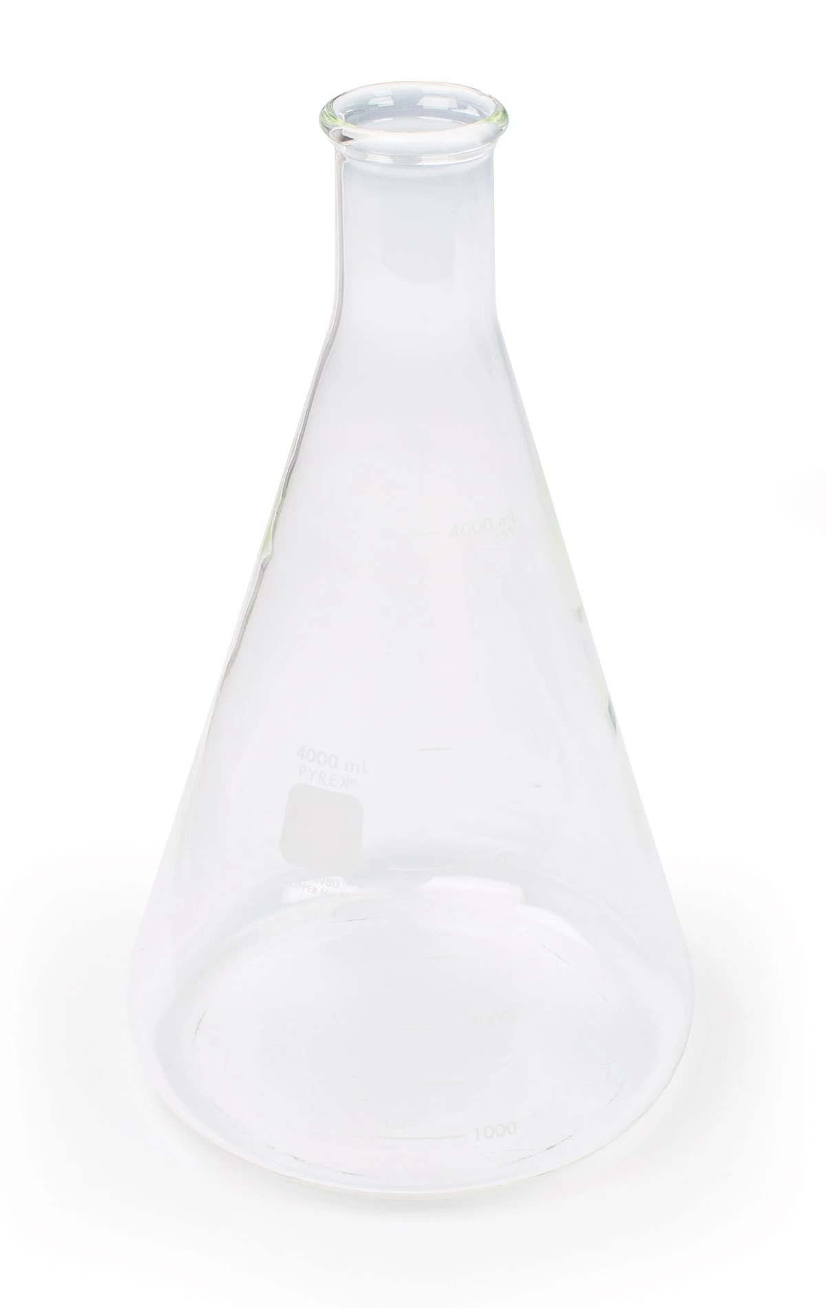 Pyrex® Narrow Mouth Erlenmeyer Flasks With Heavy-Duty Rims 5 Pyrex® Narrow Mouth Erlenmeyer Flasks With Heavy-Duty Rims - Image 5