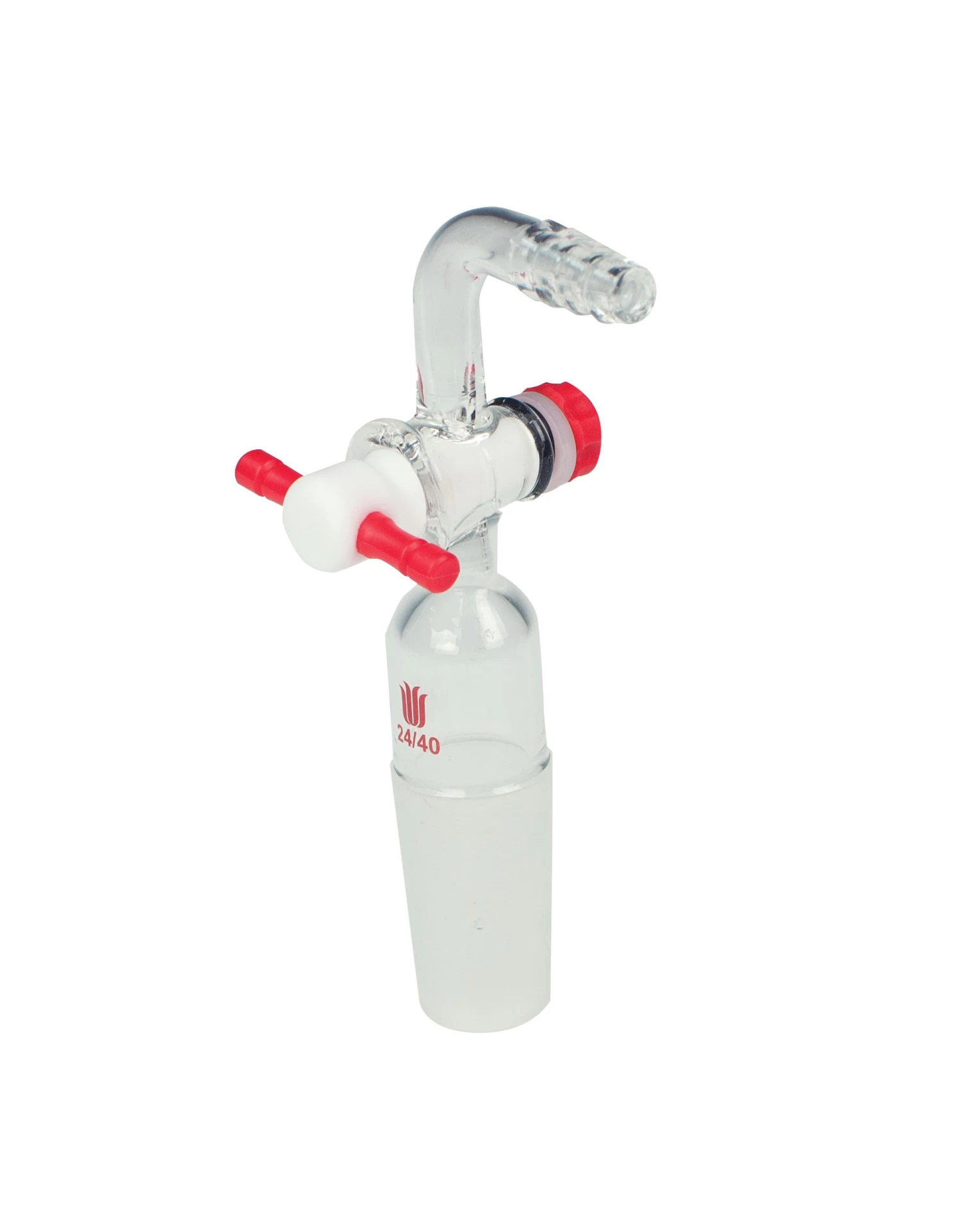 Synthware® Vacuum Adapters With 1:5 PTFE Stopcocks 3 Synthware® Vacuum Adapters With 1:5 PTFE Stopcocks - Image 3