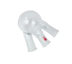 Synthware® Three-Neck, Angled Flasks