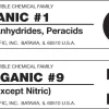 Compatible Chemical Family Shelf Labels